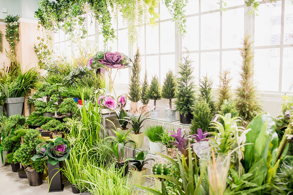絲花廠展示廳設計<br>
        Silk Flower Showroom Display Design
        